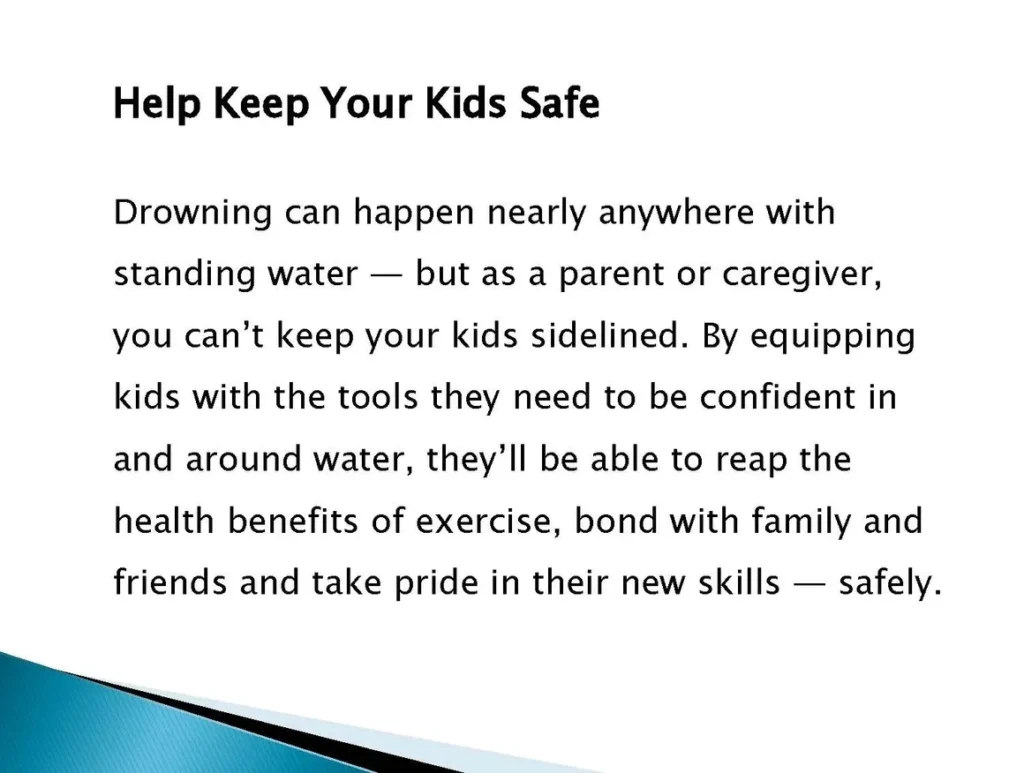 A page from the book, how to keep your kids safe.